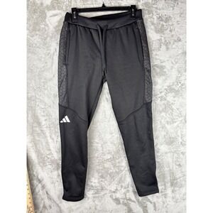 Adidas‎ Black Tapered Jogger Pants Mens Small Athleisure Minimalist Training